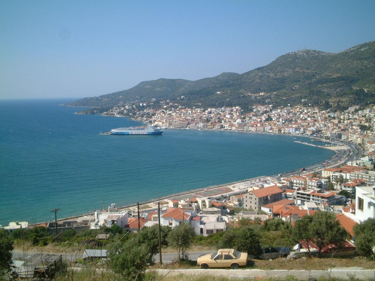 Samos Stad Foto: 3 av 3