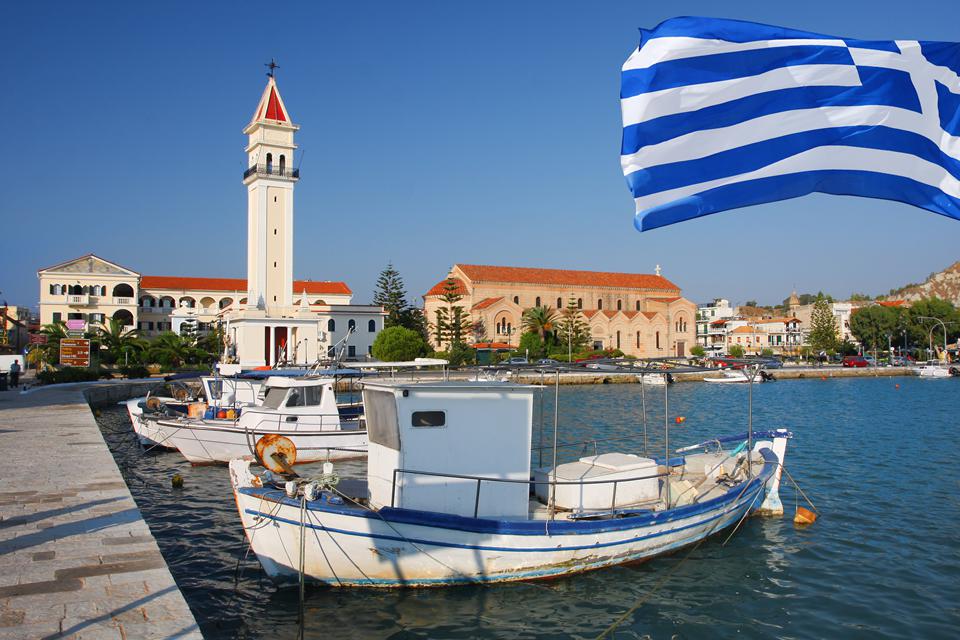 Zakynthos stad Foto: 5 av 6