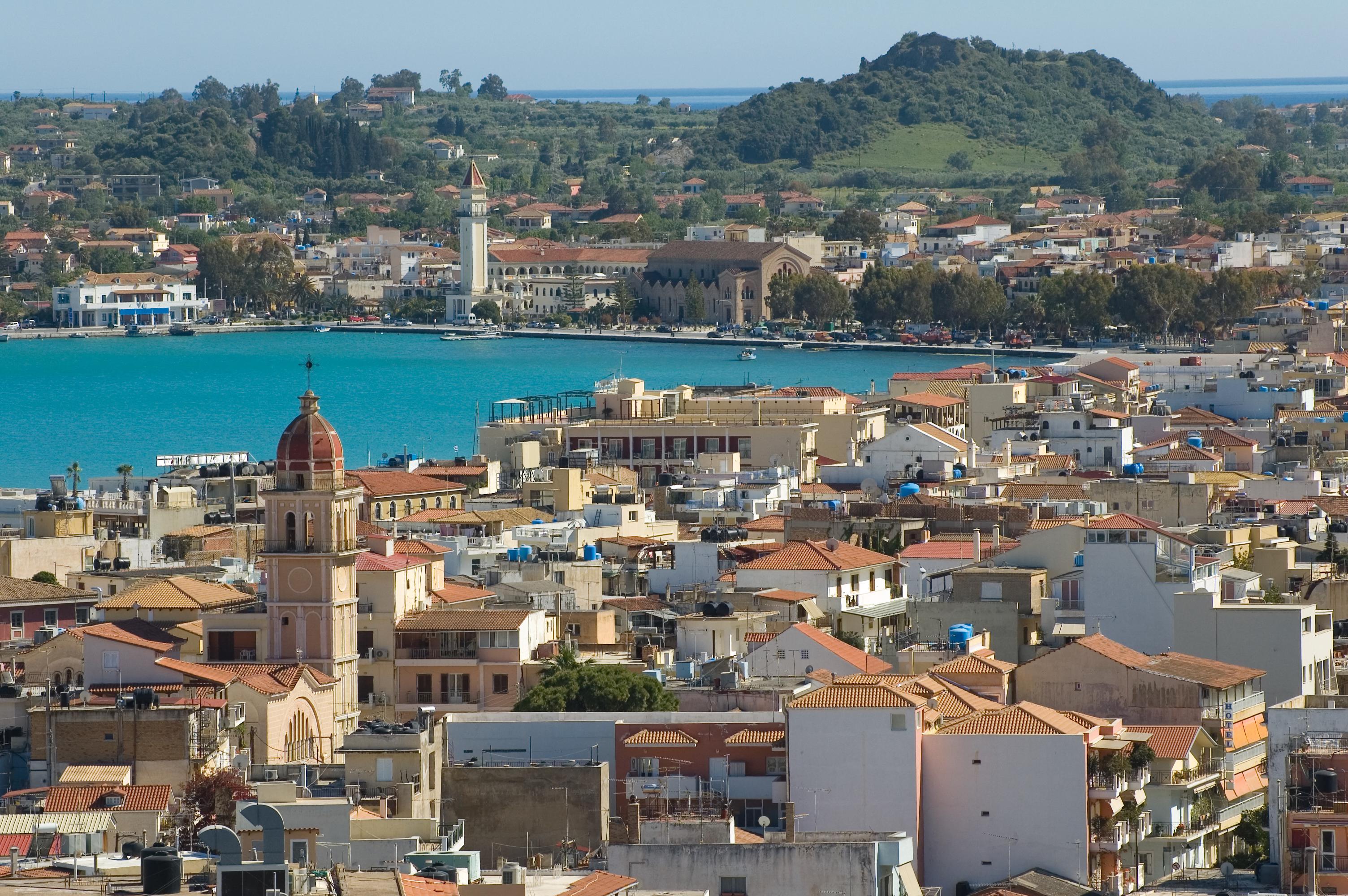 Zakynthos stad Foto: 4 av 6