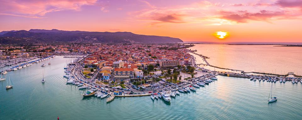 Lefkas-stad Foto: 1 av 1