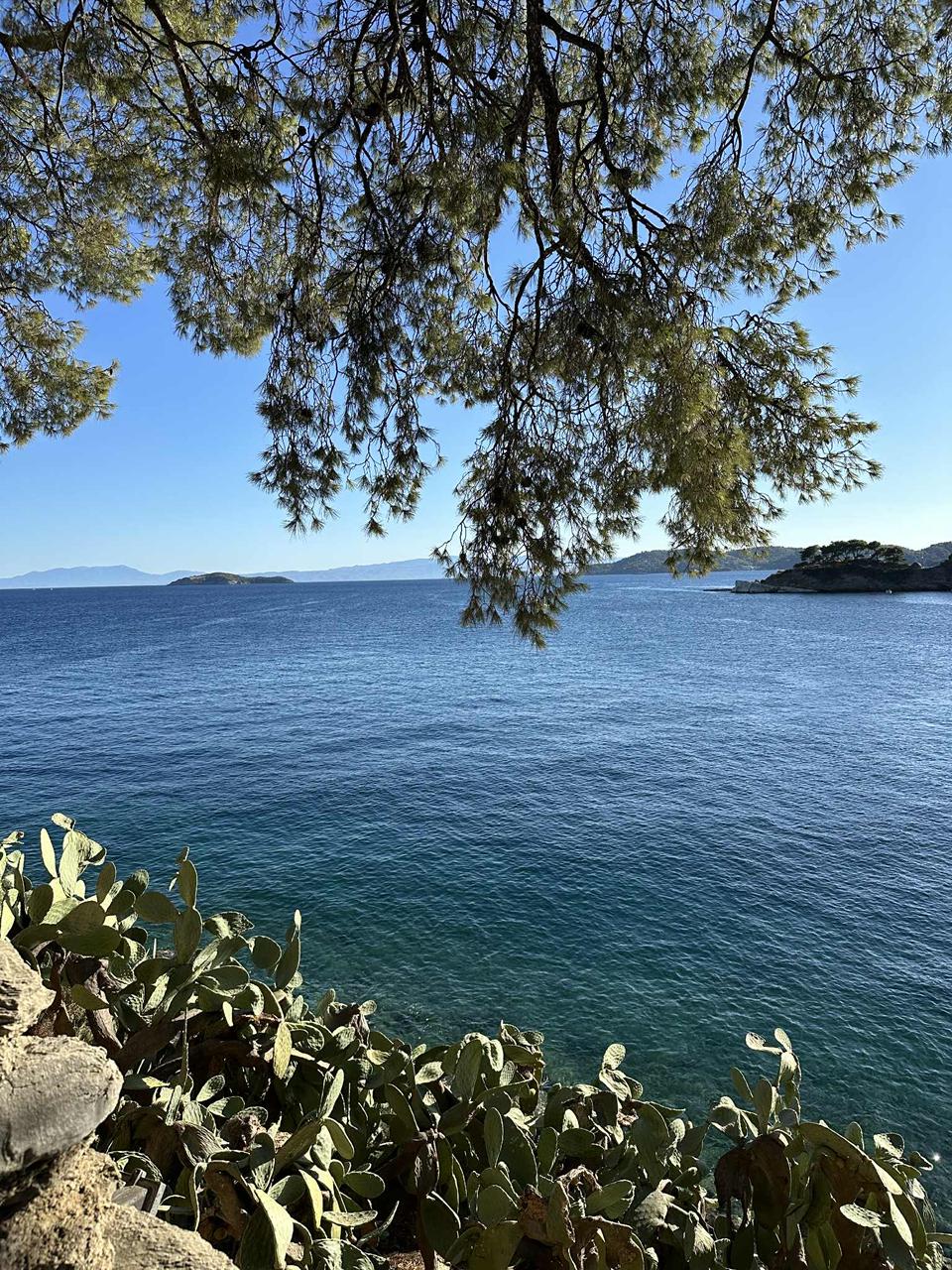 Skiathos-Stad Foto: 3 av 4