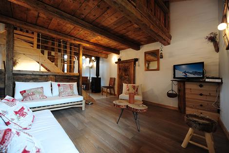trerumslägenhet mezzanine